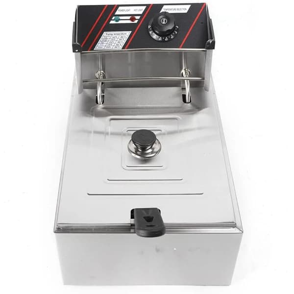 Elektrisk Frituregryde, 6L Kapacitet, 2500W Effekt,HVID