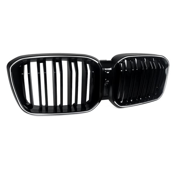 Grill, Direkte Erstatning, LED Lysfunktion,glans sort