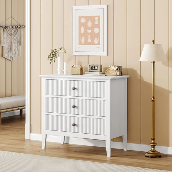 Byrå, Modern Design, Gott om Förvaring,vit
