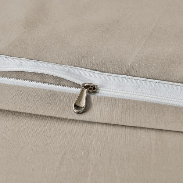 Sängkläder, Premium Bomull, Elegant Design,set, Beige, 135 × 200cm