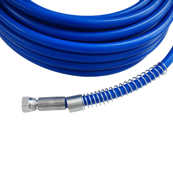 Luftlös färgsprutslang, 3300 PSI, hållbar ståltrådsfiber,Blå