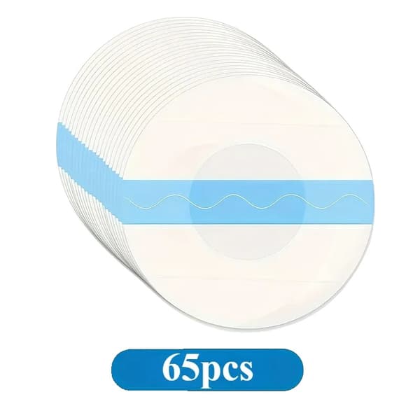 Sensorstickers, vattentålig lim, hypoallergeniskt material,65pcs