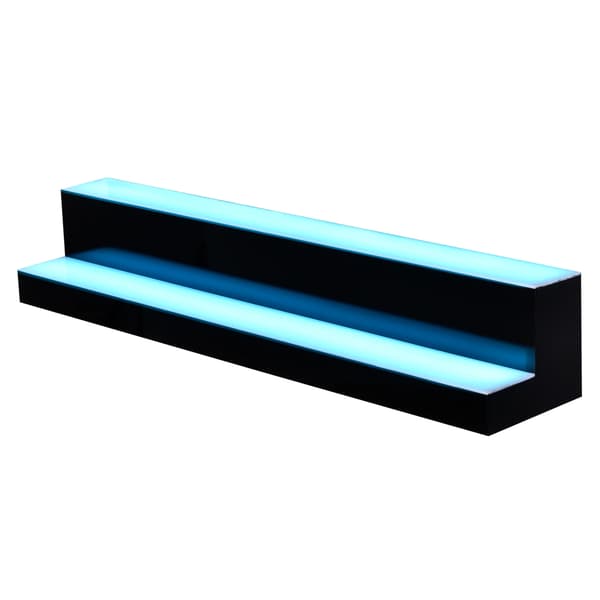 Whiskey Rack, LED Belysning, Akryl Design,Anden sal 60cm