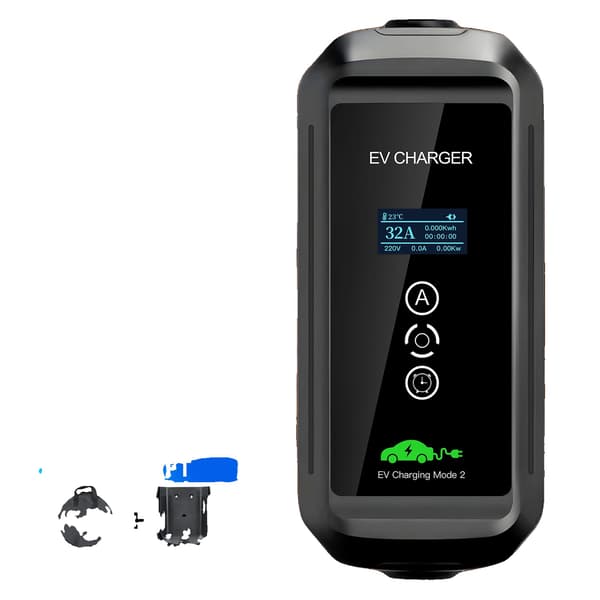 EV-laddare, 7,2 kW bärbar, typ 2-kontakt,Typ2