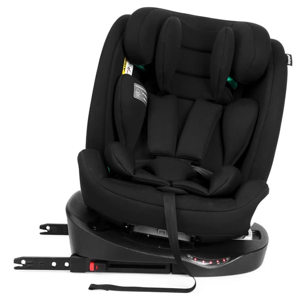 Barnsäkerhetsstol, ISOFIX-installation, 360° rotation,Svart