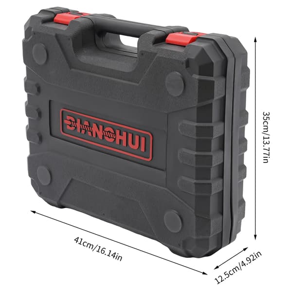 Rotary Hammer Drill, Hög Effekt, Mångsidig Kompatibilitet,Röd, EU