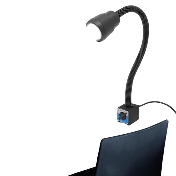 Arbejdslampe, Magnetisk Base, Fleksibel LED Design,sort, 5w