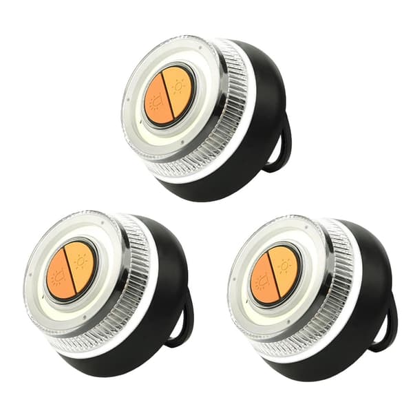 LED Strobe Beacon, Magnetisk Base, Multifunktionelt Nødlys,3pcs
