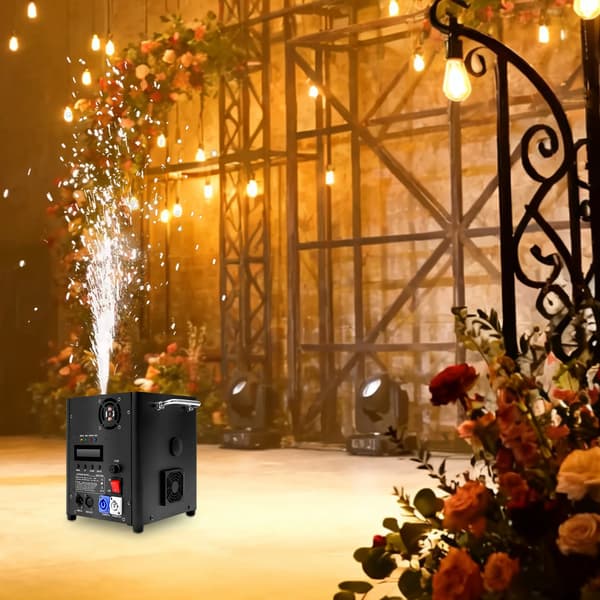 Specialeffektmaskin, 700W, fjärrkontrollfunktion,Svart