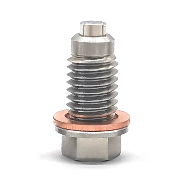 Olieafløbsprop, Rustfrit Stål, Magnetisk Design,M12X1.5-1CO