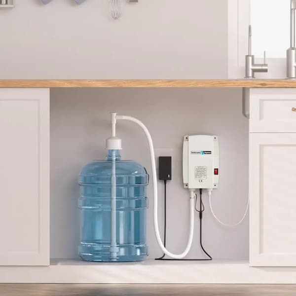 Vattendispenserpump, Automatisk Elektrisk Drift, Kompatibel med Drycker, vit