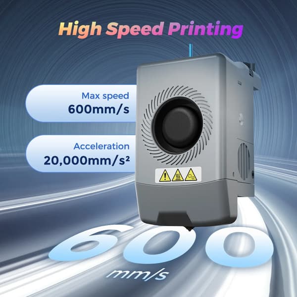 3D-printer, højhastighedsudskrivning, intelligent filament system,AD5X