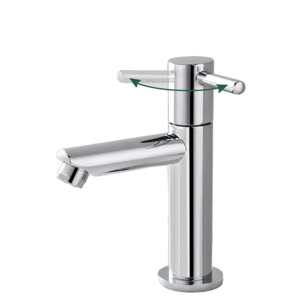 Koldtvandshane, 304 rustfrit stål, ergonomisk design,Rustfrit Stål, Krom, G3/8