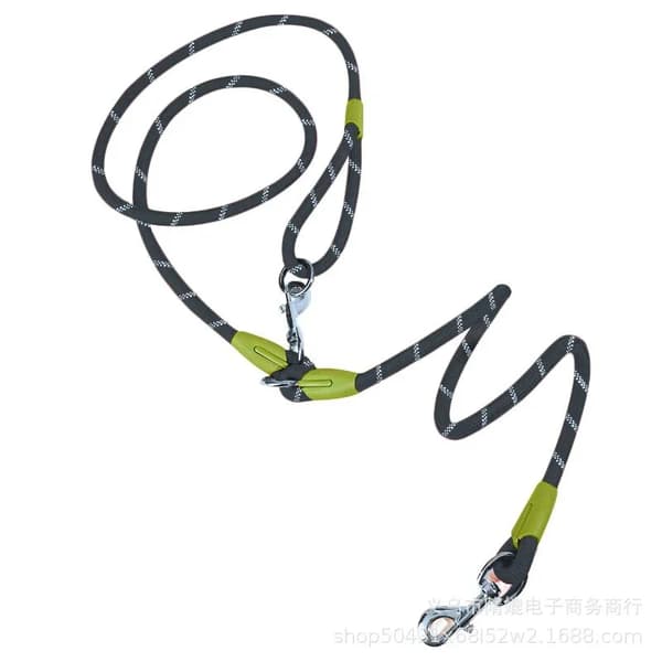 Hundesnor, Håndfri Design, Holdbart Nylonmateriale,sort, 1.0CM 240CM-a