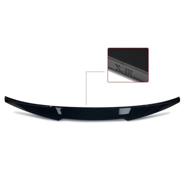 Bagagerumslipspoiler, Aerodynamisk Design, Nem Installation,Sort