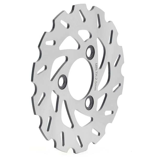 Bremse skiver, rustfrit stål materiale, forbedret varmeafledning,1 stk front skive