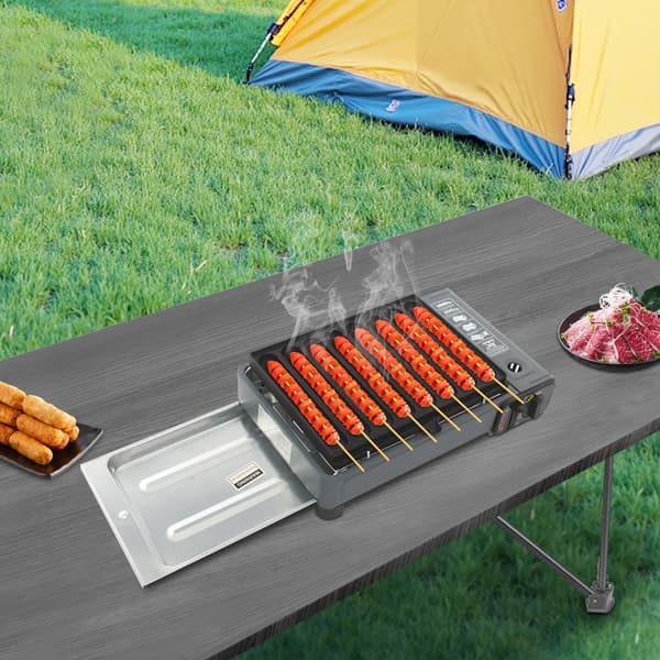 Camping Gasblus, Bærbart Design, Tilbehør Inkluderet,Blå
