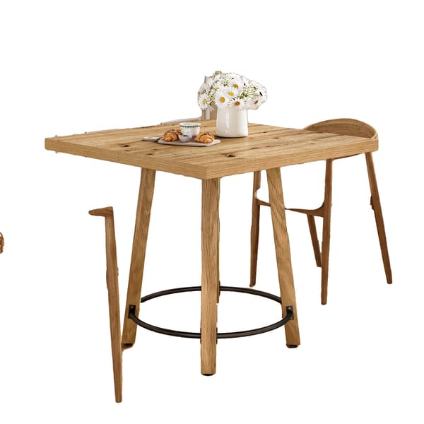 Spisebord, Pladsbesparende Design, Holdbar Konstruktion,Brun og Sort