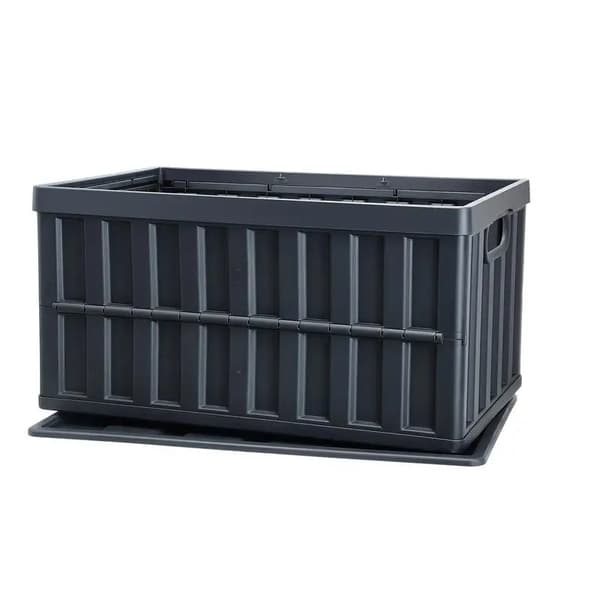 Förvaringslåda, 65L kapacitet, stapelbar design,Röd
