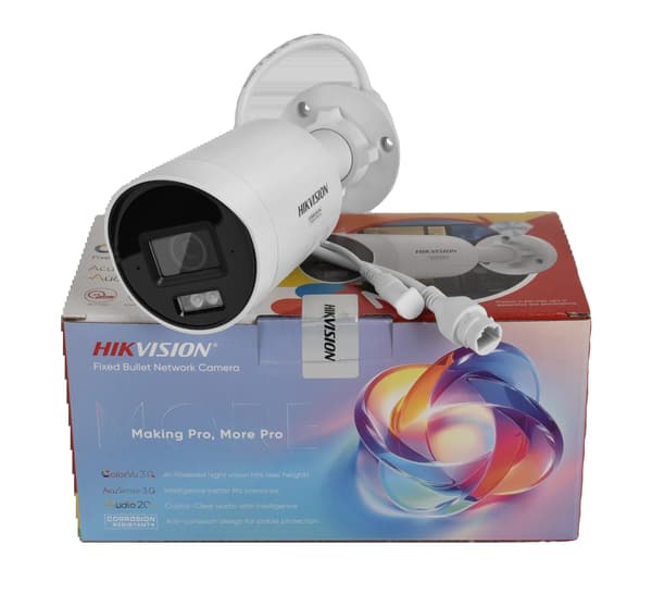 IP Kamera, 8MP, To-Vejs Lyd,8MP, 2.8mm