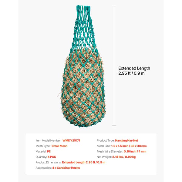 Hønet, Holdbart PE-materiale, Langsom-fodringsdesign,3ft