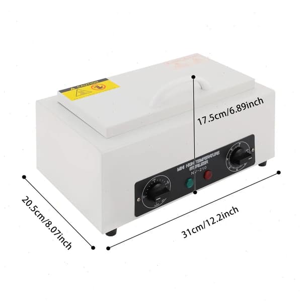 Nagelverktyg Sterilisator, Digital Timer, Temperaturkontroll,VIT