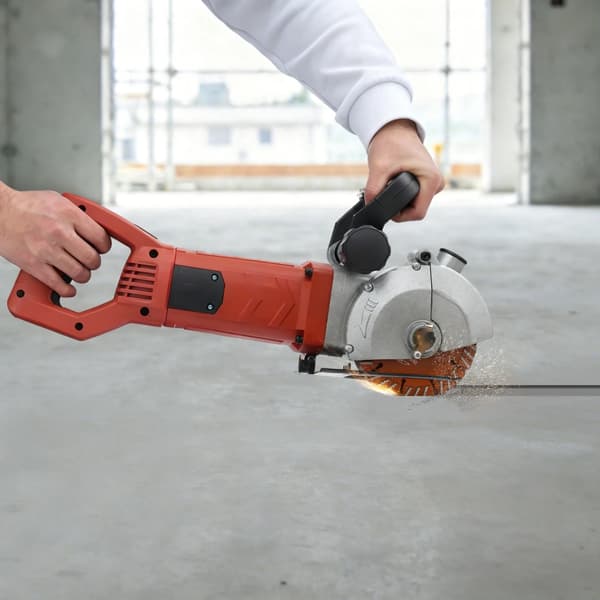 Väggfalsmaskin, 2700W effekt, 6200RPM hastighet,Röd