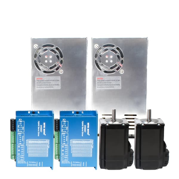 Servo Motor Kit, 2N.m Moment, HSS57 Driver,2 akser med strøm