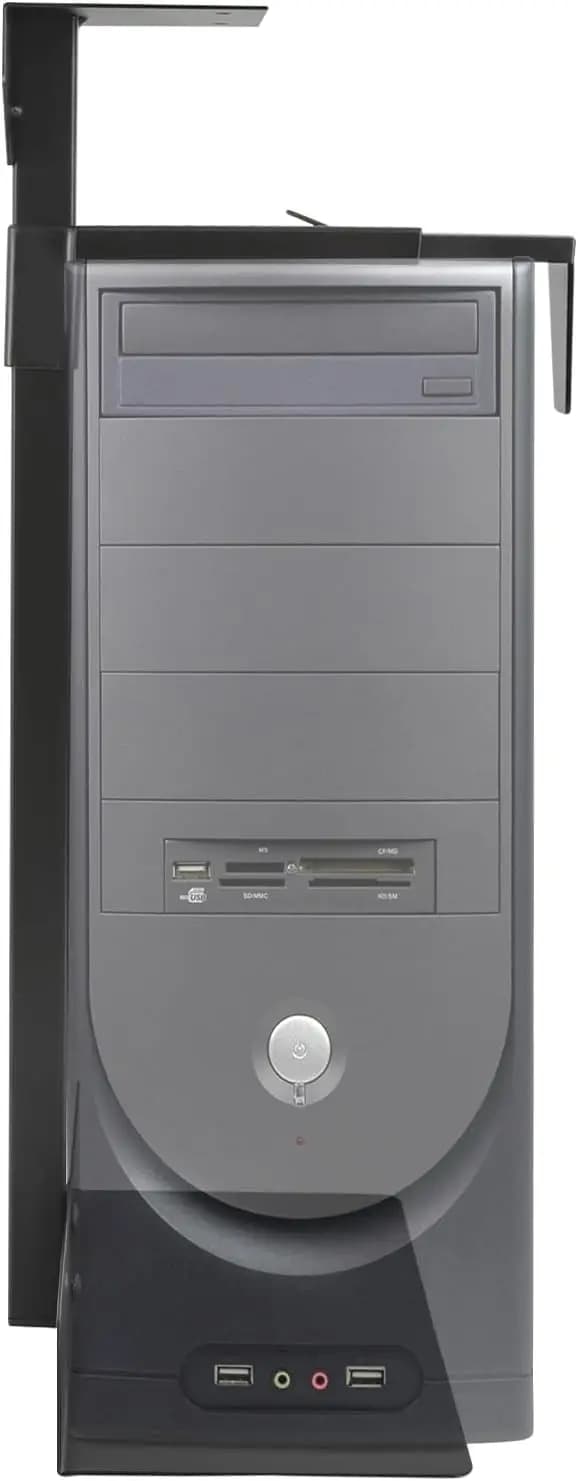PC Stativ, Justerbart Design, Høj Belastningskapacitet,10 tommer, sort