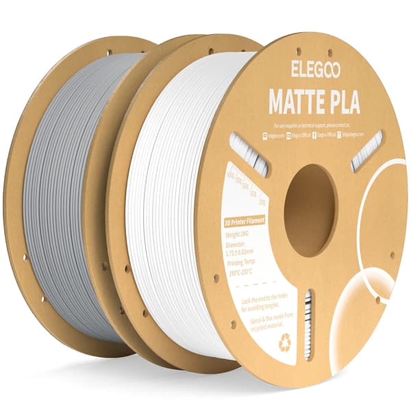 PLA Filament, Matt Finish, Hög Noggrannhet,Blandad 2kg C