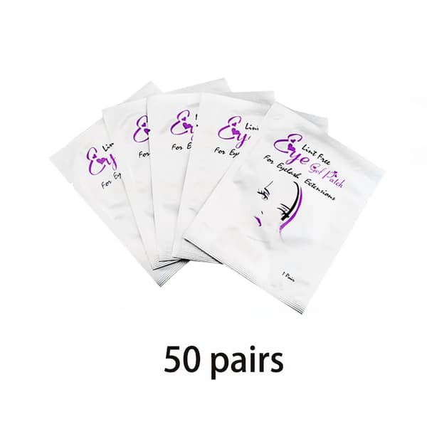 Ögonlappar, Bekväm Applicering, Hypoallergent Material,50PCS Flicka