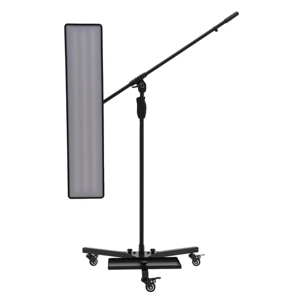 LED Tandreparationslys, Justerbart Panel, Flere Belysningsmuligheder,Sort