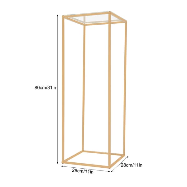 Blomsterstand, Robust Design, Elegant Dekor,Guld