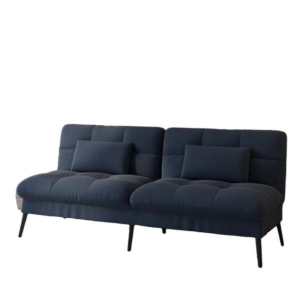 Soffa Säng, Multifunktionell Design, Minimalistisk Stil,DJUP BLÅ
