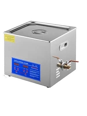 Ultralydsrenser, Premium Rustfrit Stål, Digital Timer,15L