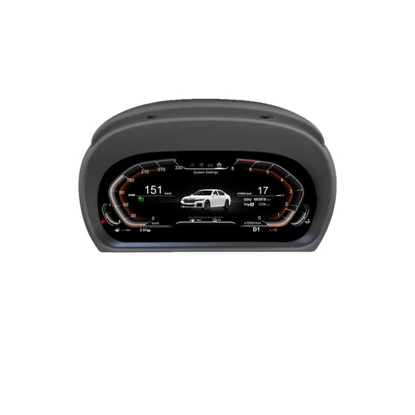 Speedometer, Digital Skærm, Køretøjsvedligeholdelsesadvarsler,E81 E82 E87 E88