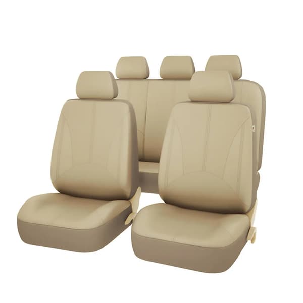 Säteskydd, Universell Passform, Konstläder,Beige