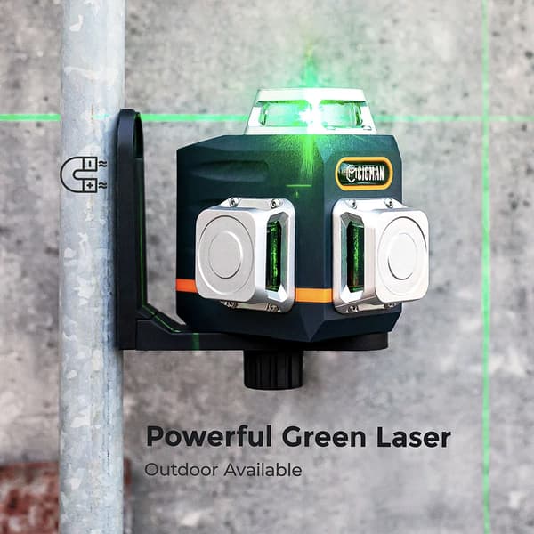 Laser Nivå, 3x360° Layout, Uppladdningsbart Batteri,CM-701