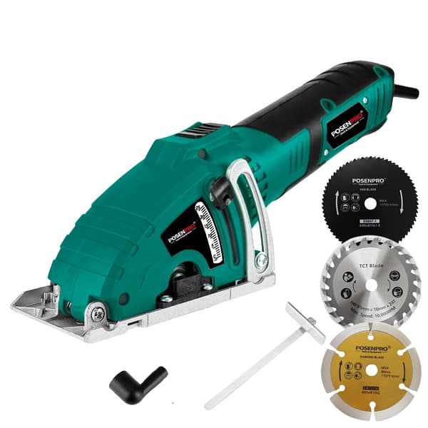 Mini Cirkelsav, Kraftfuld Motor, Flere Klinger,EU