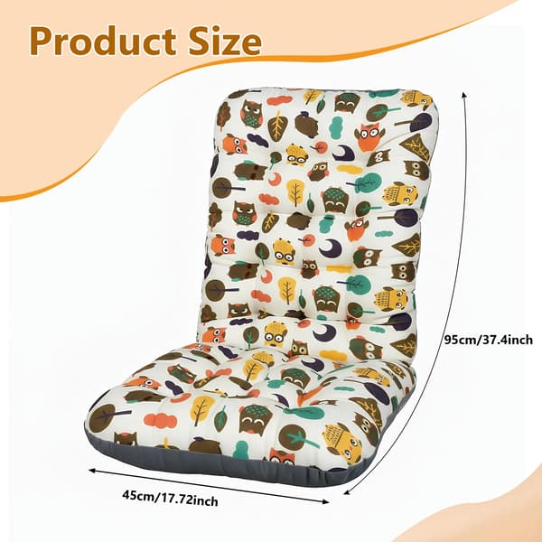 Sittkudde, Ergonomisk Design, Antiglidfunktion,Uggla