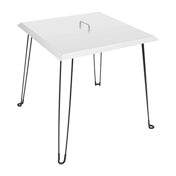 Eldstad Värmeskydd, Rostfritt Stål, Bärbar Design,Silver