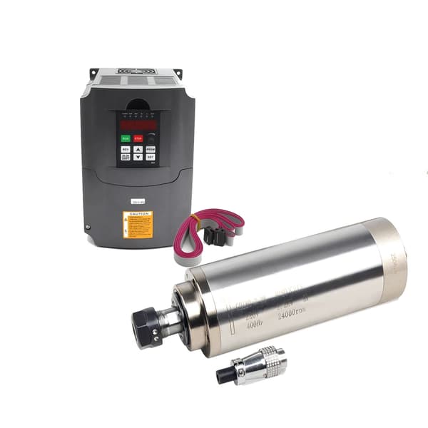 Spindelmotor, Inverter, Vattenkylsystem,spindel och VFD