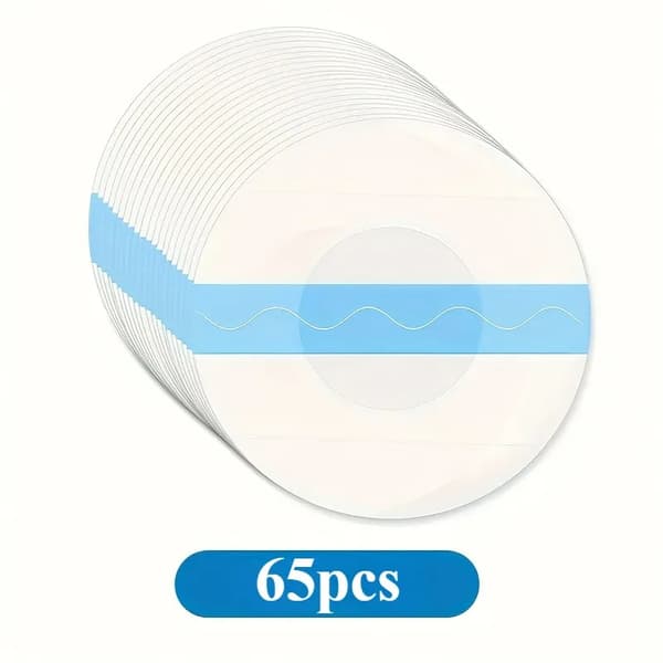 Sensorstickers, vattentålig lim, hypoallergeniskt material,65pcs