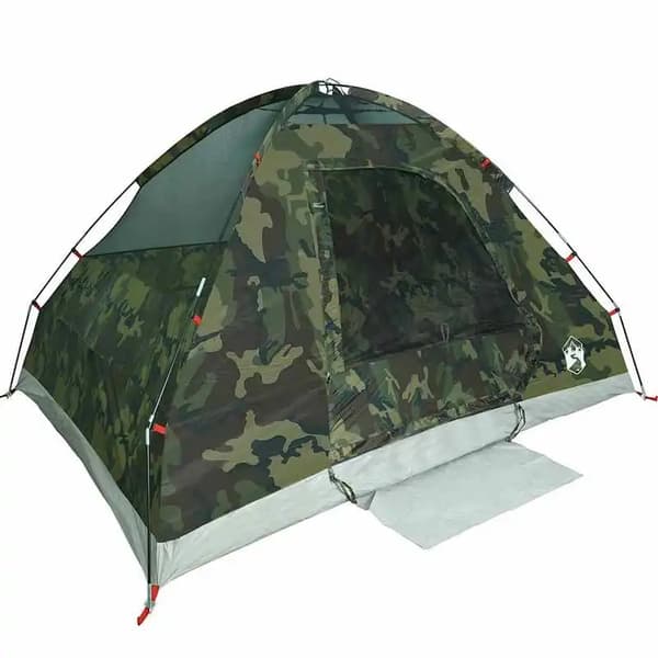 Camping Kuppeltelt, Nem Opsætning, Holdbart Materiale,Grøn
