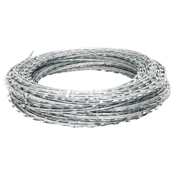 Pigtråd, galvaniseret stål, 100m længde,Sølv