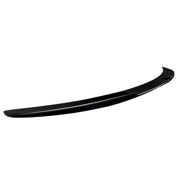 Bageste Spoiler, Blank Sort Finish, Aerodynamisk Design,som vist