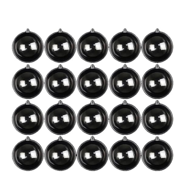 Julkulor, Fyllbara, 120 Stycken,6PCS-a, 8CM-a