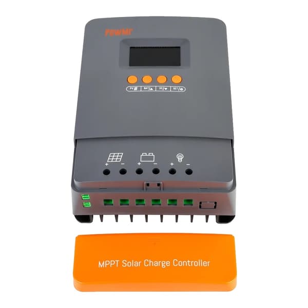 Solcellelader, 60A Maksimal Strøm, Høj Effektivitet,12V 24V 36V 48V Auto, 60A