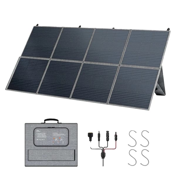 Solpanel, Hög Konverteringseffektivitet, Bärbar Design,SP400 400W