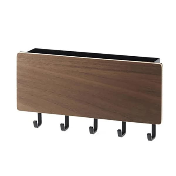 Nøgleholder, Træorganisator, Multi Krog Design,LH-0600-sort-abs